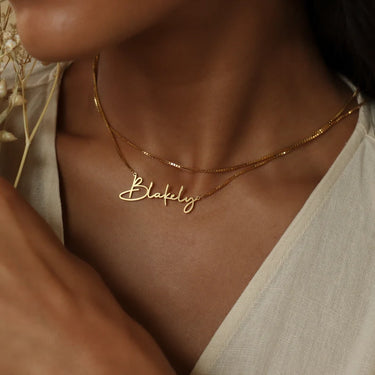 Personalized Name Necklace Custom