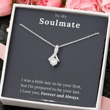 Perfect Gift For Soulmate - Pure Silver Necklace Gift Set