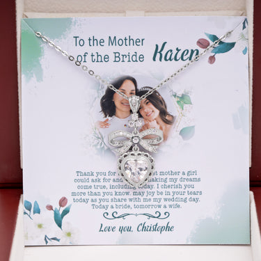 Personalized Gifts from Grooms to Mother In Law - Eternal Love Necklace -  To the Mother of the Bride