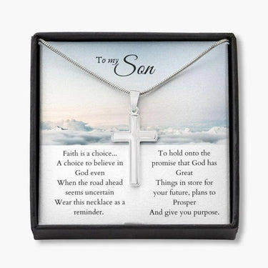 Son Necklace, Son Gift from Mom, Gift to Son From Mom, Sentimental Gift for My Son, Birthday Necklace Gift for a Son, Gift for Grown Son Meaningful