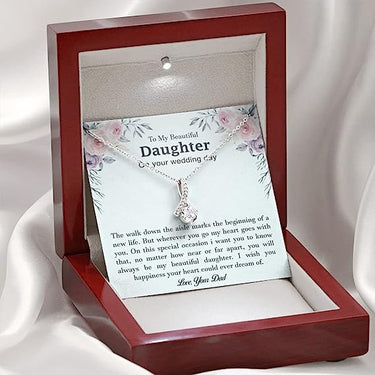 Alluring Beauty Necklace, GIFT FOR DAUGHTER, You are the greatest inspiration, my dear. Wishing you strength and confidence always