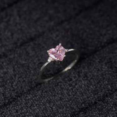 Queen Heart Ring (Deep Blush Pink Edition)