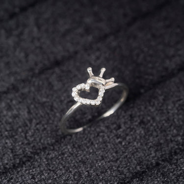 Heart Crown Ring