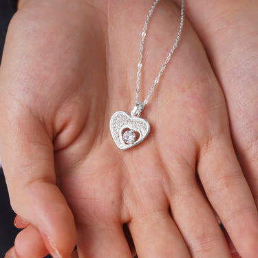 Heart-in-Heart Necklace