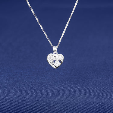 Heart-in-Heart Necklace