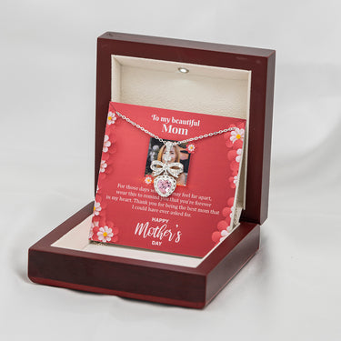 Personalized Gift For Mom - Eternal Love Necklace - Happy Mother's Day, to My Beautiful Mother