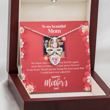 Personalized Gift For Mom - Eternal Love Necklace - Happy Mother's Day, to My Beautiful Mother