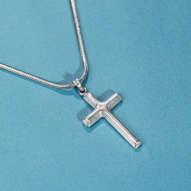 Personalized Gift For Dad - Cross Pendant Necklace - Happy Father's Day! To my Dad, I Love You!