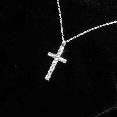 Cross Gemstone Necklace