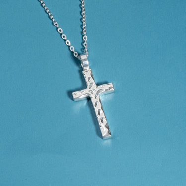 Cross Gemstone Necklace