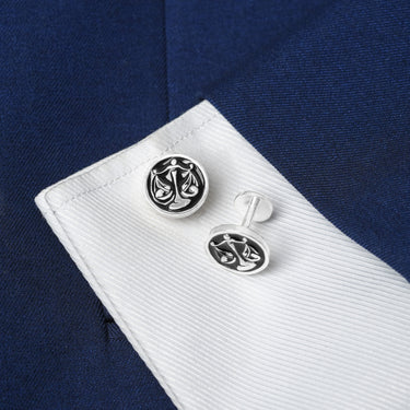 Libra Zodiac Cufflinks