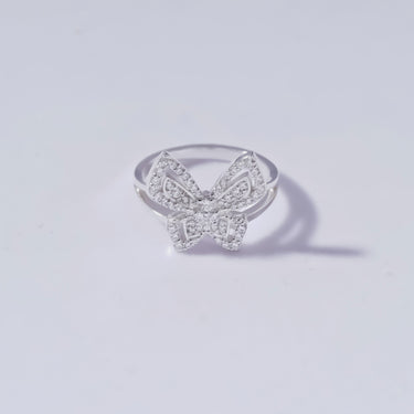 Dainty Butterfly Ring