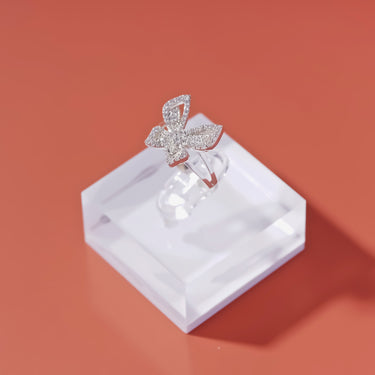 Dainty Butterfly Ring