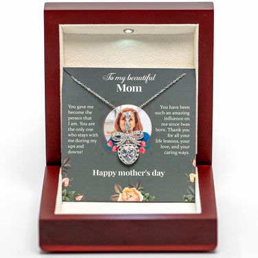 Personalized Gift For Mom - Eternal Love Necklace - Happy Mother's Day 2, to My Beautiful Mother