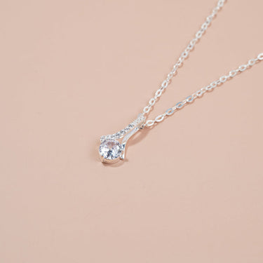 Personalized Gift For Soulmate -Alluring Beauty Necklace - Happy Valentine's Day, I love You, Forever and Always