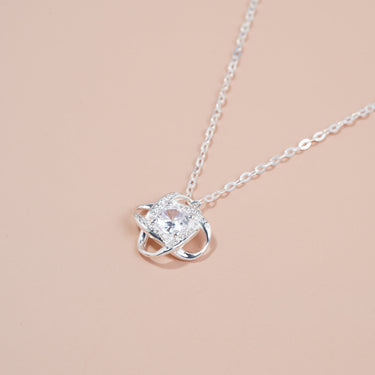 Personalized Gifts for Best Friends - Love Knot Necklace - Good friends are Like Stars you don't always see them but you know they're always there