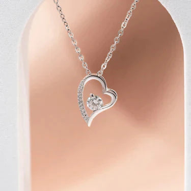 Personalized Gifts for Colleagues - Forever Love Necklace - Congrats! Please accept my heartfelt congratulation on your new post in the company