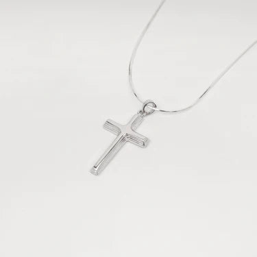 Personalized Gifts from Bride to Sibling - Cross Pendant Necklace - Thank You for Teaching Me & Protecting Me as We grew up Togetger