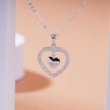 Dangle Heart Necklace