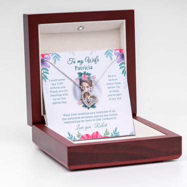 Personalized Gifts FromHusband To Wife - Fairy Heart - I'm so Lucky You're part of My Life