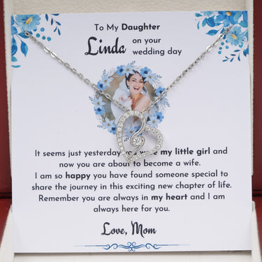 Personalized Gifts from Parent To Bride - Fairy Heart - Remember You are Alwals in My Heart and I am Always Here for You