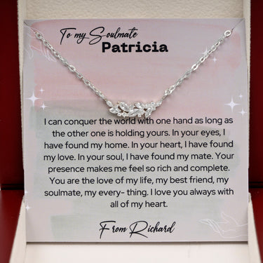 Personalized Gifts From Boyfriend To Girlfriend Gift - Cross Pendant Necklace - I Love You Always with All of My Heart