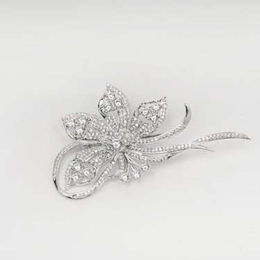 Shining Flower Lapel Pin