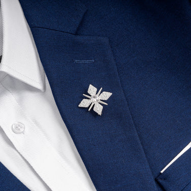 Lapel Pin the Flower in Four Brilliant Ways