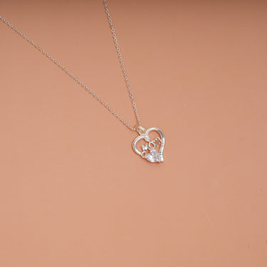 I Love You Mom Heart Necklace