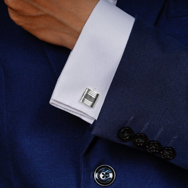 Stripe Symmetry Cufflinks