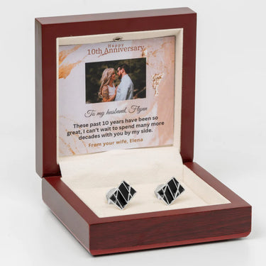 Black Lineage Links Cufflinks