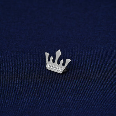 Personalized Gift from Wife to Husband - Crown brooch - 10th Wedding Anniversary Gift for Husband