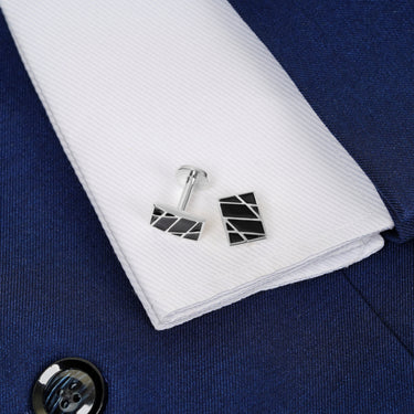 Black Lineage Links Cufflinks