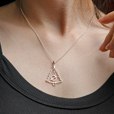 Math Christmas Necklace