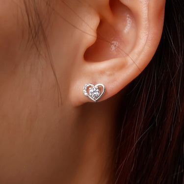 Burning Heart Earrings