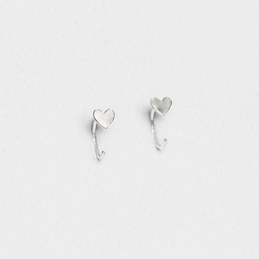 Tiny Heart Earrings