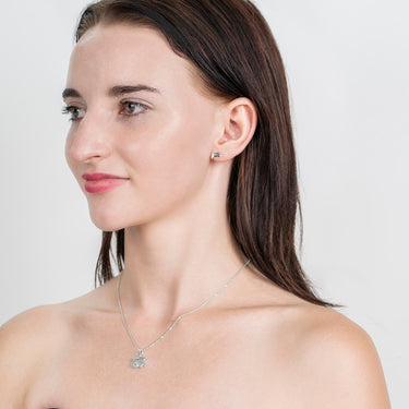 Graduation Cap Symbol Earrings