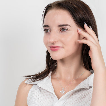 Graduation Stones Cap Necklace