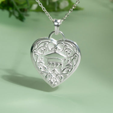 Graduation Heart Necklace