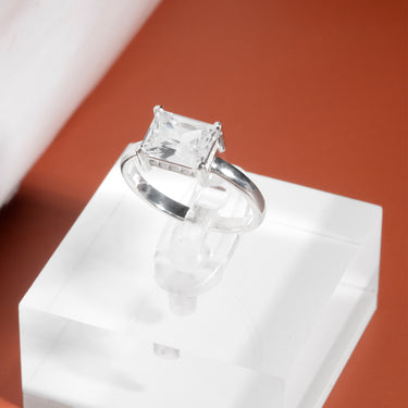 Radiant Square Ring