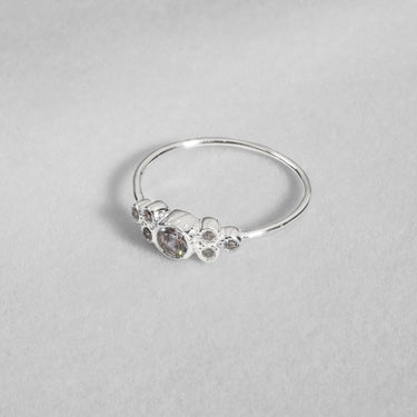 Starlit gemstone ring