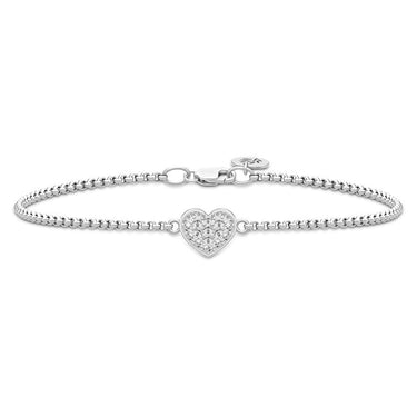 Pure Heart Bracelet - Silver