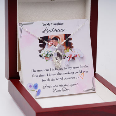 Personalized Gift from Parent to Bride - Eternal Connection - I Love You Always