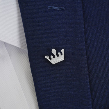 Personalized Gift from Grooms to Groomsmen - Crown brooch - You've Been A Brother to Me