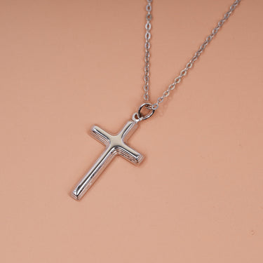 Personalized Gift from Wife to Husband - Cross Pendant Necklace - Happy 3rd Anniversary The Love Of My Life