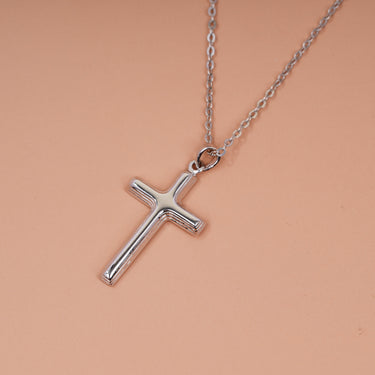 Cross Pendant Necklace, Gift for Son, "May this present inspire you to dream big and reach for the stars, my dear son."