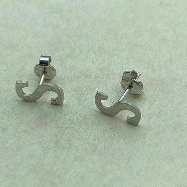 Customized Stud Number Earrings