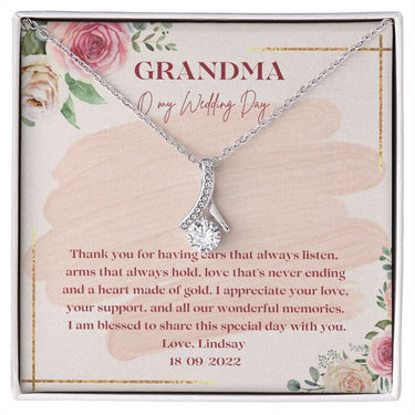 Alluring Beauty Necklace, Gift For Grandmother