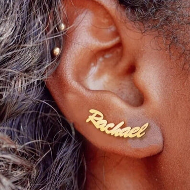 Custom Name Earring