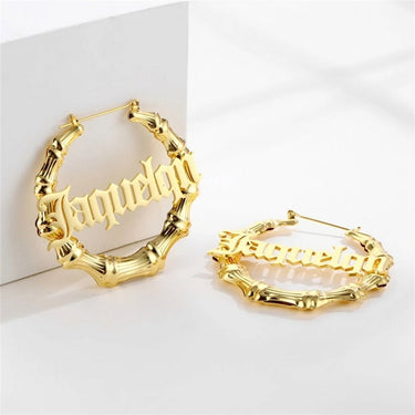 Personalized Nameplate Earrings